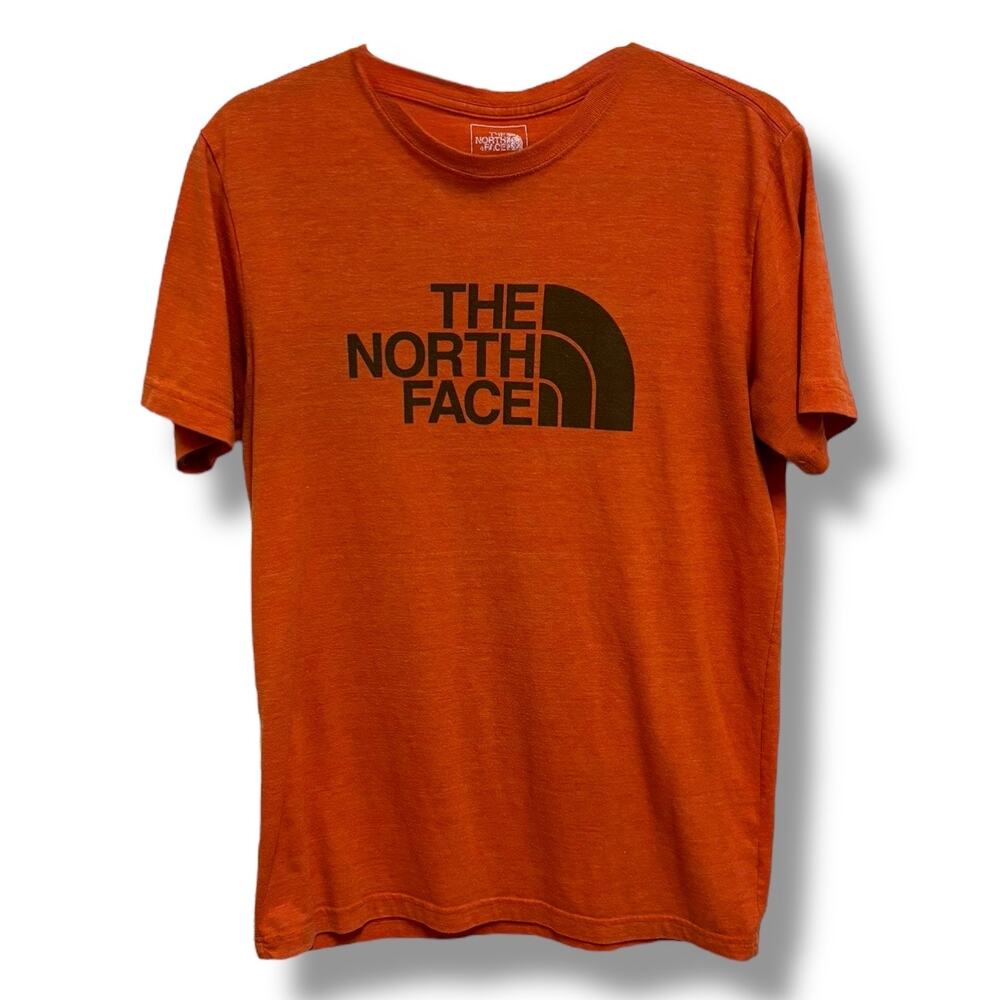 The North Face Men's Slim Fit T-Shirt - Medium - Heathered Orange‎